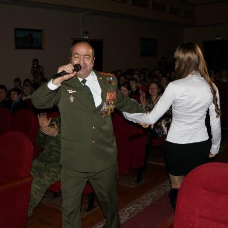 В актовом зале ИрГСХА состоялась встреча молодежи с ветеранами трех войн