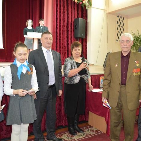 Вручение юбилейной медали «70 лет Победы в Великой Отечественной Войне 1941-1945гг»
